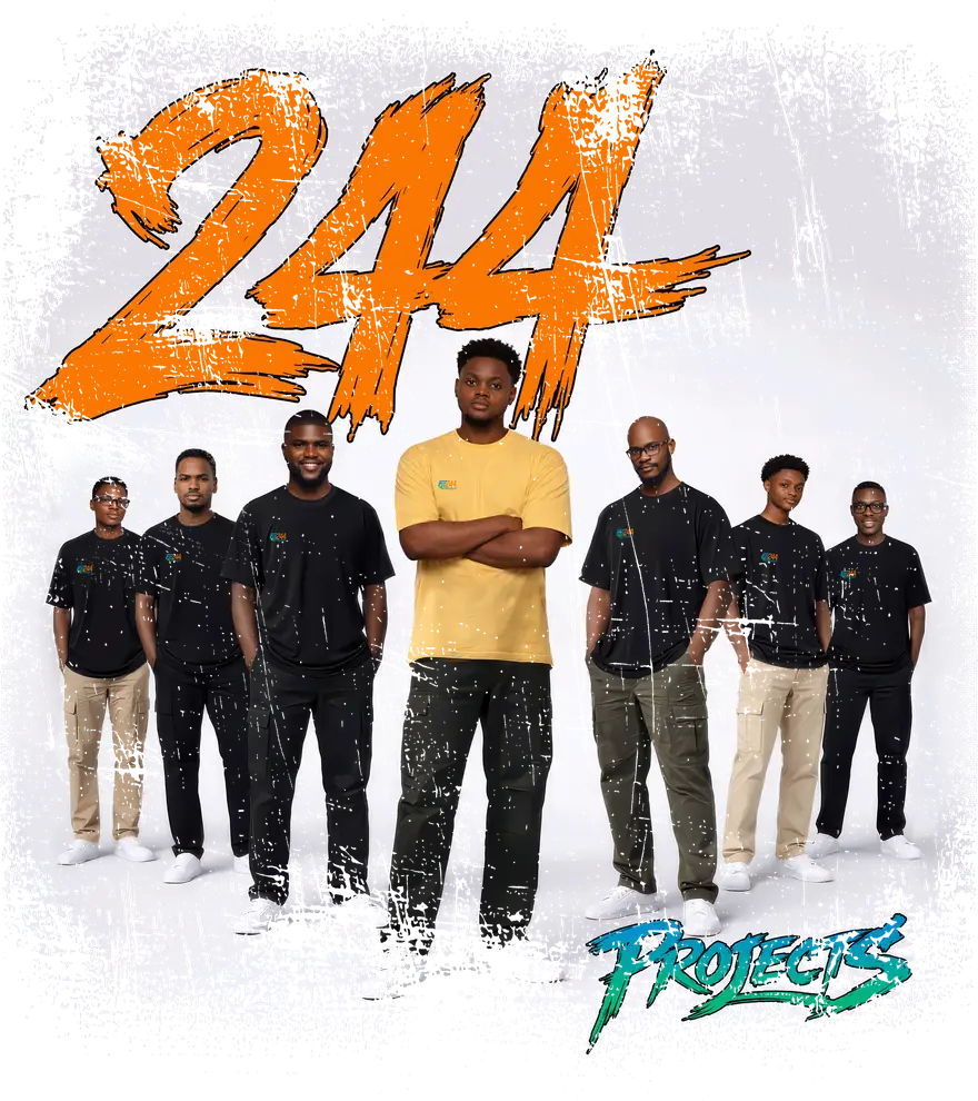The FizEdge Projects team in branded T-shirts